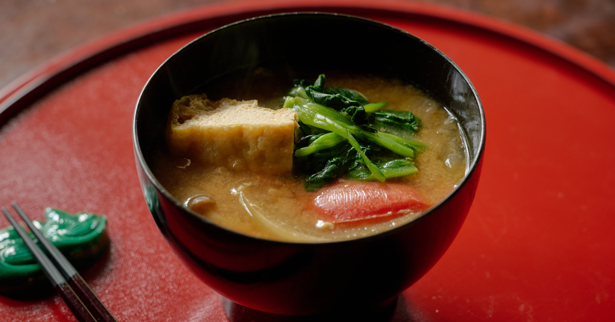 おみそしる NewOpen】石川県産の野菜をふんだんに使用したおみそしるが主役の定食