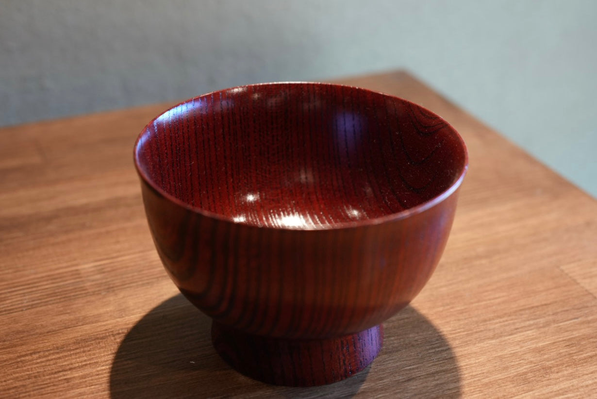 山中塗オリジナル汁碗