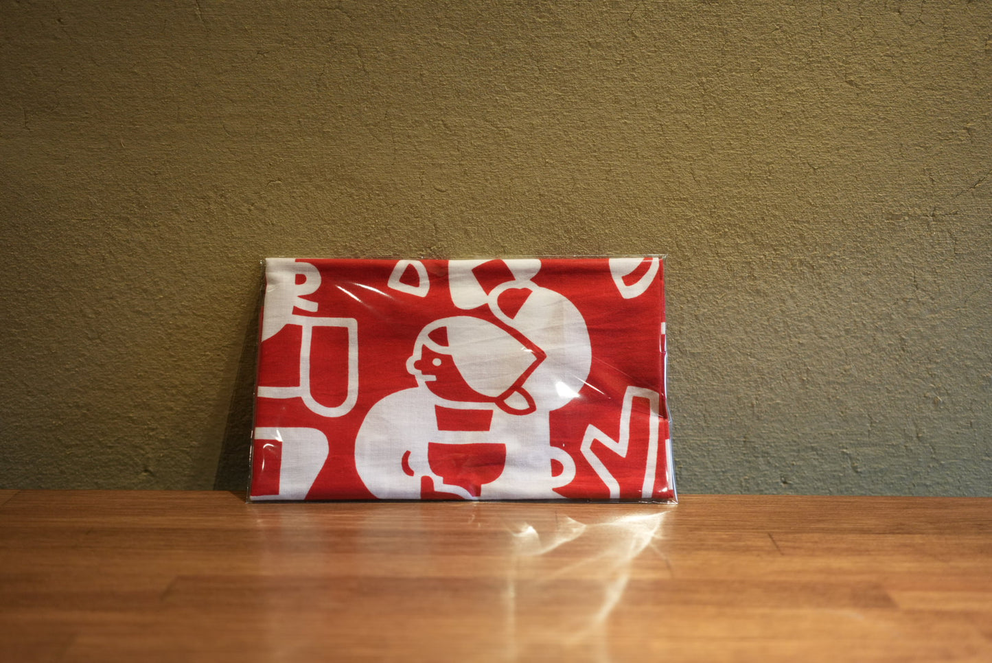 手ぬぐい『カンフー割烹着』〈金沢おみそしる倶楽部オリジナル〉注染